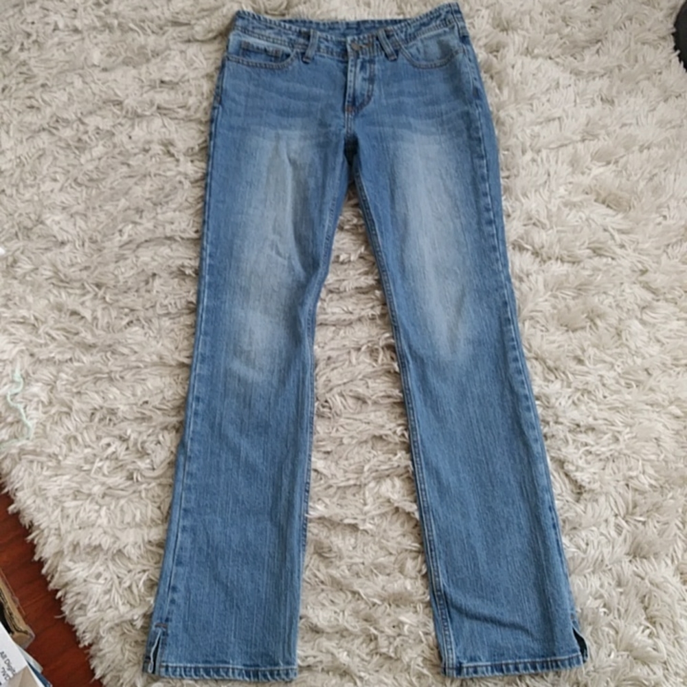 J. Galt Shanghai side-slit jeans